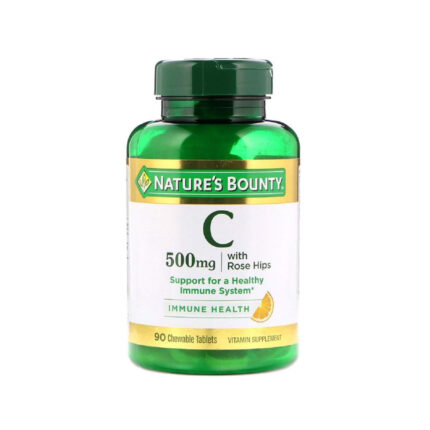 Nature's Bounty, C-500 mg Delicious Chewable w/ Rose Hips Tablets
